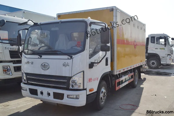 Zhengzhou Hongyu Zhengzhou Hongyu FAW Jiefang Chassis Explosives Transport Truck