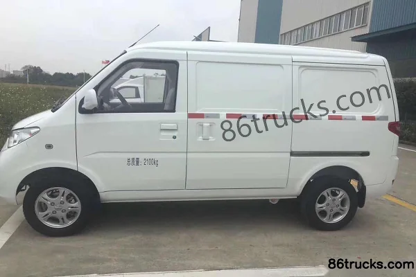 Baoqi Jinqi single row basic type 2.1T 4.18m pure electric enclosed van 35.4kWh Exterior (2) | 86Trucks