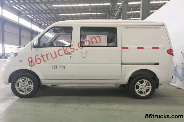 Baoqi Jinqi double row basic type 2.1T 4.18m pure electric enclosed van 35.4kWh Exterior (2) | 86Trucks