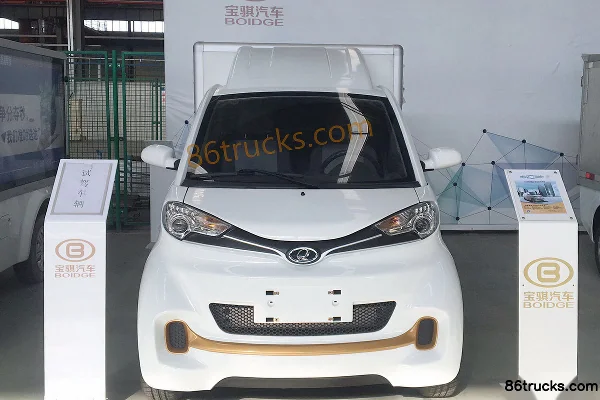 Baoqi Shuaiqi 1.63T 1.59m cabine simple micro camion fourgon électrique pur 4X2(6 roues) Extérieur (2) | 86Trucks