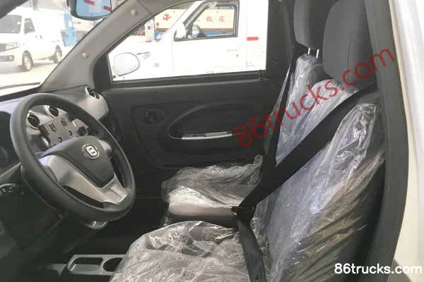 Baoqi Shuaiqi 1.63T 1.59m cabine simple micro camion fourgon électrique pur 4X2(6 roues) (2) | 86Trucks