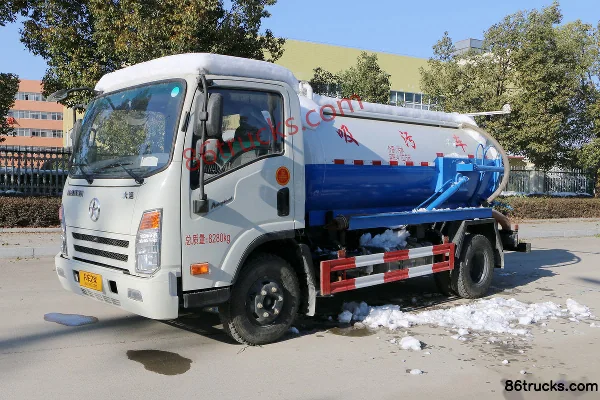 Dayun Aopuli 116ch 4X2(6 roues) Cleaning and Suction Truck (Yandi Brand) Extérieur (3) | 86Trucks