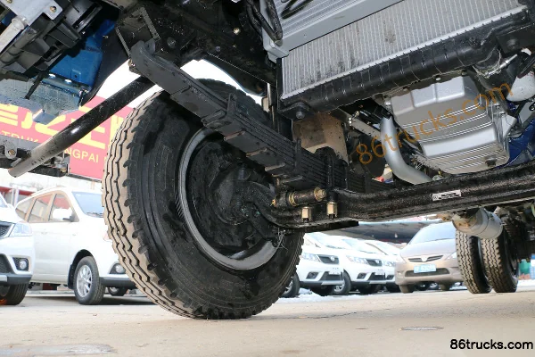Feidi X3 série 156 ch 4X2(6 roues) 5,26 m camion benne Châssis (2) | 86Trucks