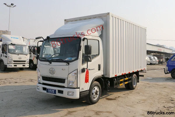 FAW Hongta FAW Jiefang Gongshi 120hp 4X2(6 wheels) 4.21m Single Row Van Light Truck Exterior (3) | 86Trucks