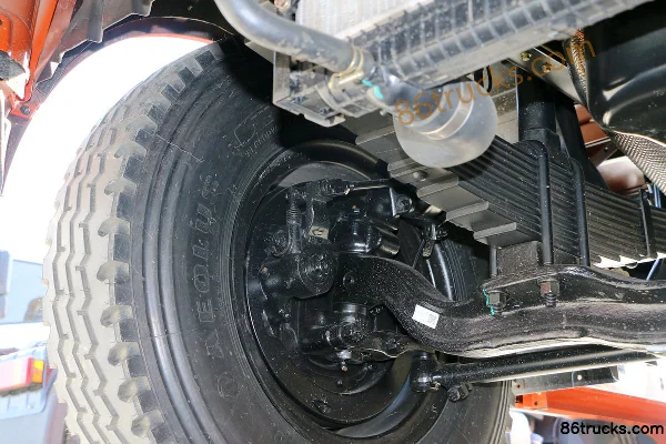 Dongfeng Commercial Vehicle Tianjin Medium Truck 160 hp 4X2(6 wheels) 6.75m Cage Cargo Truck Chassis (3) | 86Trucks