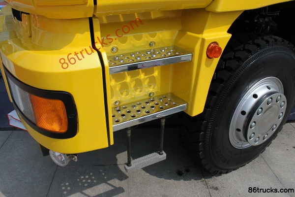 Sinotruk Yuanwei camion lourd 280 ch 6X4(10 roues) camion benne CNG 6 m Châssis (1) | 86Trucks