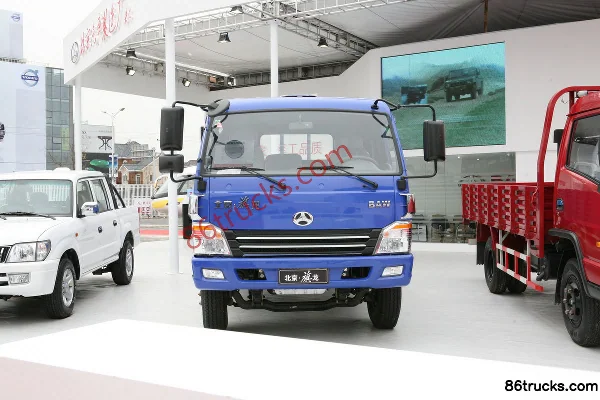 Beijing Qilong Medium Truck 136 hp 4X2(6 wheels) 6.2m Sideboard Cargo Truck Exterior (2) | 86Trucks