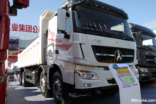 Beiben V3 heavy truck 430hp 8X4(12 wheels) 8m dump truck Exterior (2) | 86Trucks