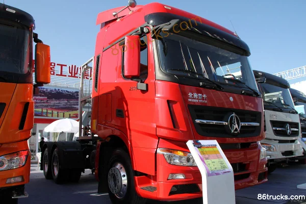 Beiben V3 Heavy Truck 330hp 6X4(10 wheels) LNG Tractor Truck Exterior (3) | 86Trucks