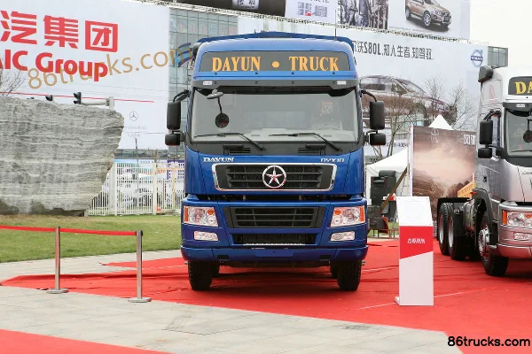 Dayun 270 hp 8X4(12 wheels) 9.4m stake truck (model CGC1311) Exterior (3) | 86Trucks