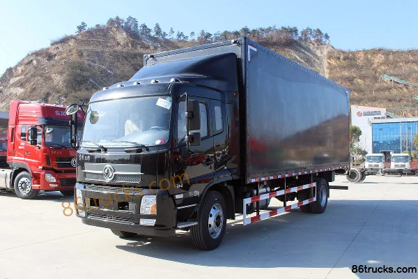 Dongfeng Commercial Vehicle Tianjin Medium Truck 180 hp 4X2(6 wheels) 7.5m Sleeper Cab Box Truck Exterior (3) | 86Trucks