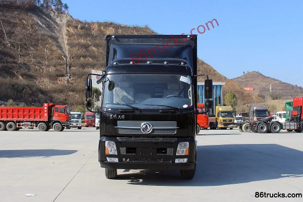 Dongfeng Commercial Vehicle Tianjin Medium Truck 180 hp 4X2(6 wheels) 7.5m Sleeper Cab Box Truck Exterior (2) | 86Trucks