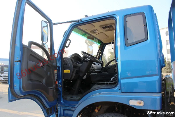 Feidi D3 Series 170hp 4X2(6 wheels) Flatbed Truck Cab (1) | 86Trucks