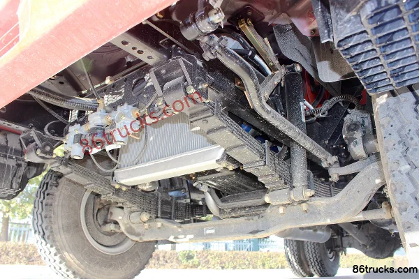 Dayun Aopuli 129 ch 4X2(6 roues) camion plateau (marque Runzhixing) Châssis (2) | 86Trucks