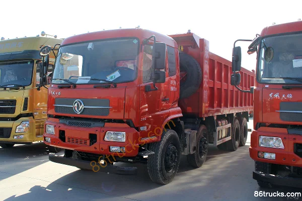 Dongfeng Commercial Vehicle Tianjin Heavy Truck 280 hp 8X4(12 wheels) 7.1m dump truck Exterior (3) | 86Trucks