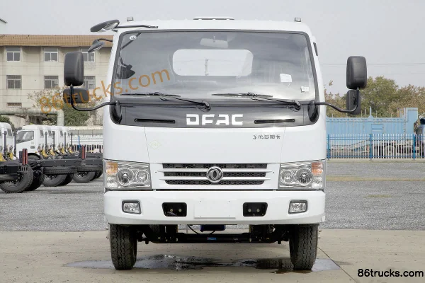 Dongfeng 114 hp 4X2(6 wheels) 4.15m CNG single-row flatbed light truck Exterior (2) | 86Trucks