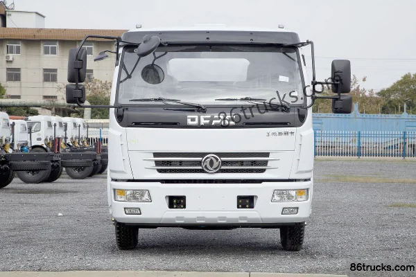 Dongfeng 143 ch 4X2(6 roues) camion porteur à ridelles à cabine simple 5,14 m CNG Extérieur (2) | 86Trucks