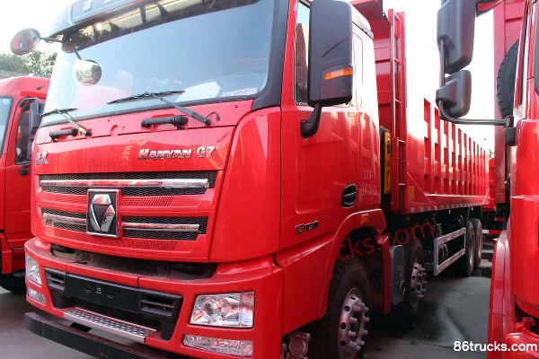 XCMG Hanfeng G7 430hp 8X4(12 wheels) 8.6m dump truck Exterior (3) | 86Trucks