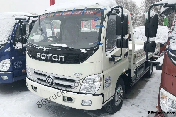 Foton Aoling Jieyun Classic 130 ch 4X2(6 roues) CNG 5,15 m camion léger à ridelles, cabine simple Extérieur (2) | 86Trucks