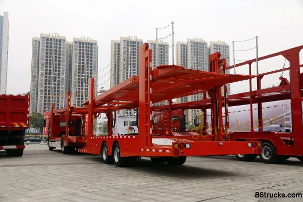 Dongfeng Liuqi Chenglong H5 260hp 4X2(6 wheels) AMT Automatic Hook Lift Cargo Truck Body (2) | 86Trucks