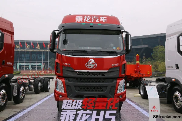 Dongfeng Liuqi Chenglong H5 heavy truck lightweight version 430hp 6X4(10 wheels) tractor truck Exterior (2) | 86Trucks