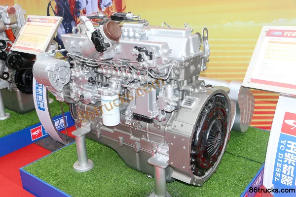 Yuchai YC6L350-50 350hp 8.4L China V Diesel Engine Exterior (3) | 86Trucks