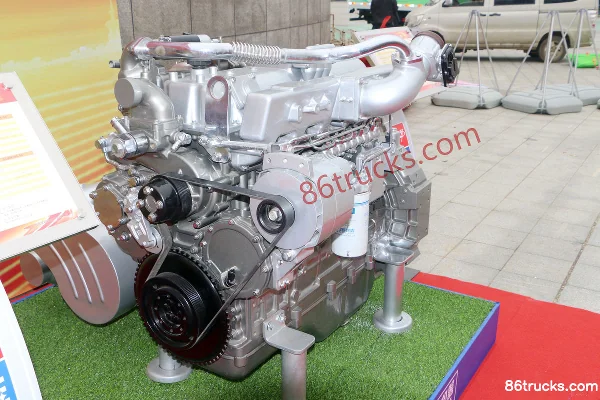 Yuchai YC6L350-50 350hp 8.4L China V Diesel Engine Exterior (2) | 86Trucks