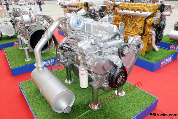 Yuchai YC6A290-50 290hp 7.5L China V Diesel Engine Exterior (2) | 86Trucks