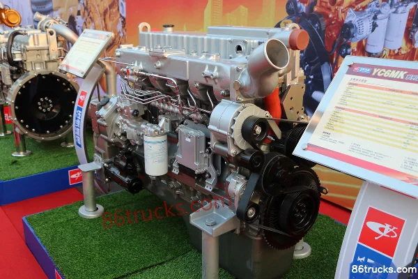Yuchai YC6MK385-50 385 ch 10,3 L China V moteur diesel Extérieur (3) | 86Trucks