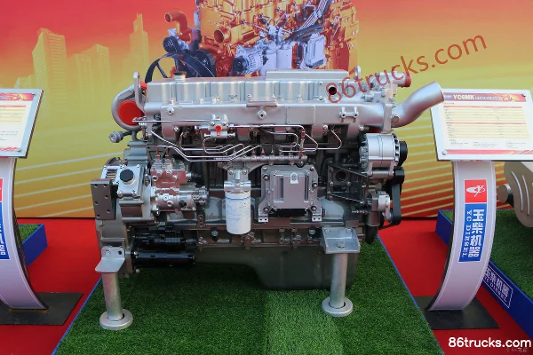 Yuchai YC6MK385-50 385 ch 10,3 L China V moteur diesel Extérieur (2) | 86Trucks