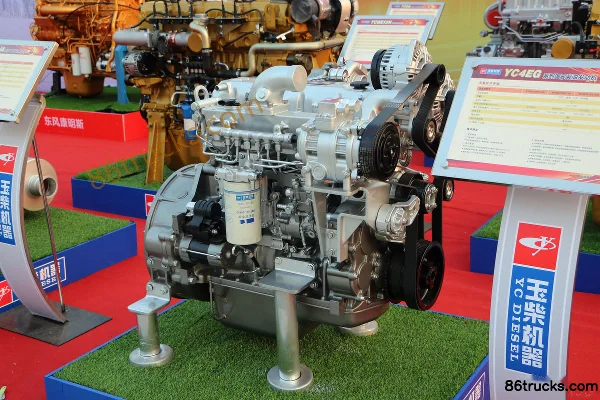 Yuchai YC4EG160-50 160 ch 4,73 L China V moteur diesel Extérieur (3) | 86Trucks