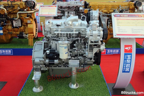 Yuchai YC4EG160-50 160 ch 4,73 L China V moteur diesel Extérieur (2) | 86Trucks