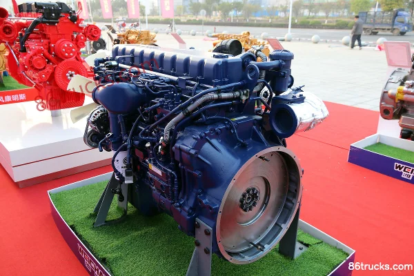 Weichai WP9H336E50 336 hp 8.8L China V Diesel Engine Exterior (3) | 86Trucks