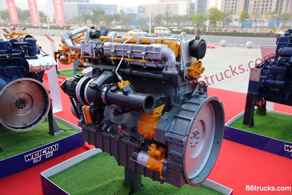 Weichai WP7.300E55 300 hp 7.5L China V Diesel Engine Exterior (3) | 86Trucks