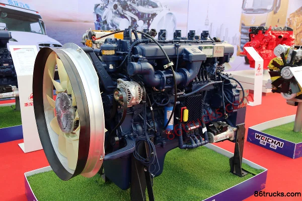 Weichai WP13NG430E52 430 hp 13L China V Natural Gas Engine Exterior