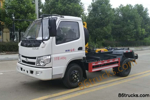 Shifeng Fengshun 4X2(6 wheels) 76 hp detachable garbage truck Exterior (3) | 86Trucks
