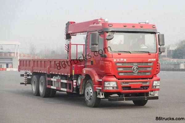 SHACMAN Commercial Vehicle SHACMAN Xuande X3 Quasi-Heavy Truck truck-mounted crane