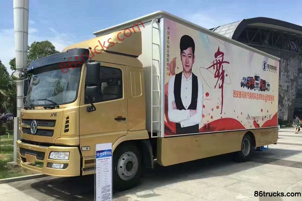 SHACMAN Commercial Vehicle Xuande X6 160hp 4X2(6 wheels) stage truck Exterior (2) | 86Trucks