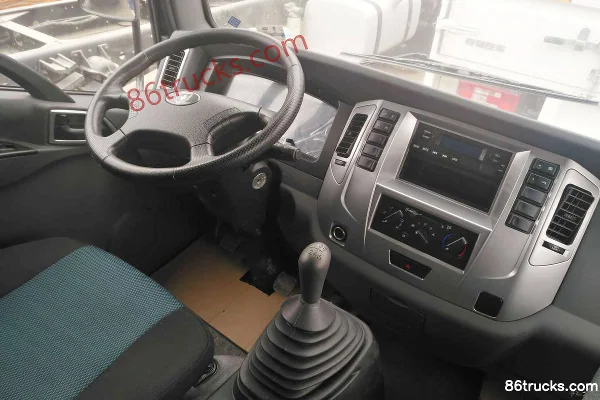 Jinbei Yunying W Series 143 hp 4X2(6 wheels) 4.18m single-row flatbed light truck chassis Cab (2) | 86Trucks