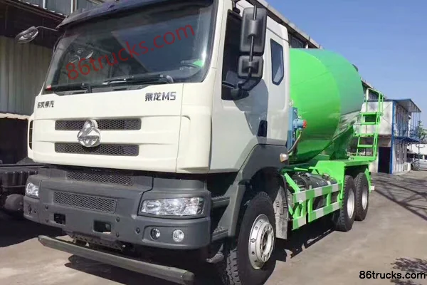 Dongfeng Liuqi Chenglong M5 350 hp 6X4(10 wheels) 4.2 m³ concrete mixer truck (9-speed) Exterior (2) | 86Trucks