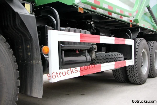 Hualing Heavy Truck 345hp 6X4(10 wheels) 5.4m Dump Truck Chassis (2) | 86Trucks
