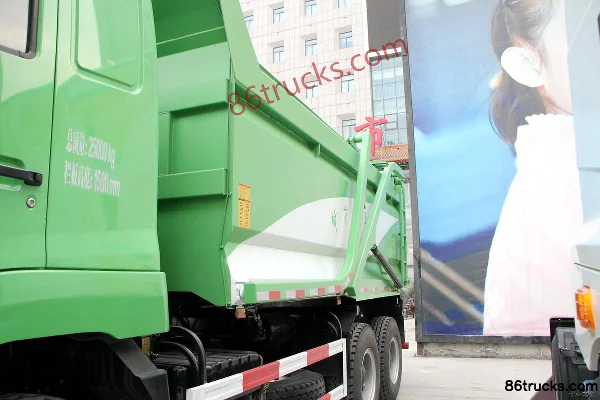 Hualing Heavy Truck 345hp 6X4(10 wheels) 5.4m Dump Truck Body (2) | 86Trucks