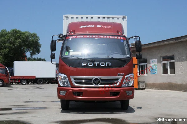 Foton Ollin CTX 131hp 4X2(6 wheels) 4.165m Single Row Van Light Truck Chassis Exterior (2) | 86Trucks
