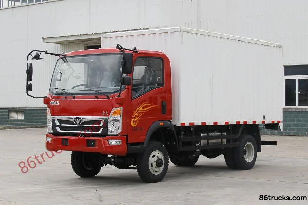 Sinotruk Haoman H3 115hp 4X2(6 wheels) 4.2m single-row off-road van light truck Exterior (3) | 86Trucks