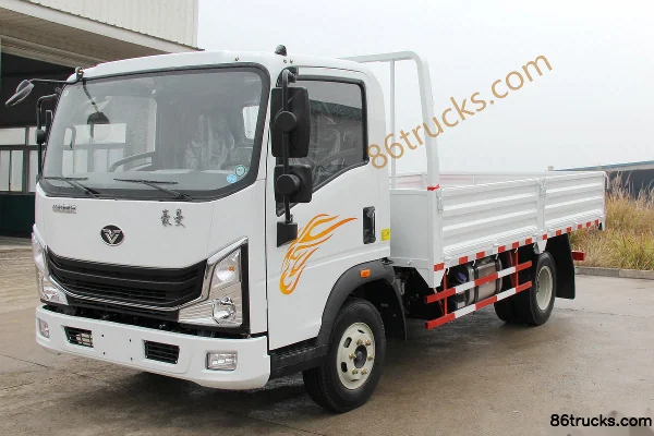 Sinotruk HOWO H3 129 ch 4X2(6 roues) camion plateau 4,2 m cabine simple Extérieur (3) | 86Trucks