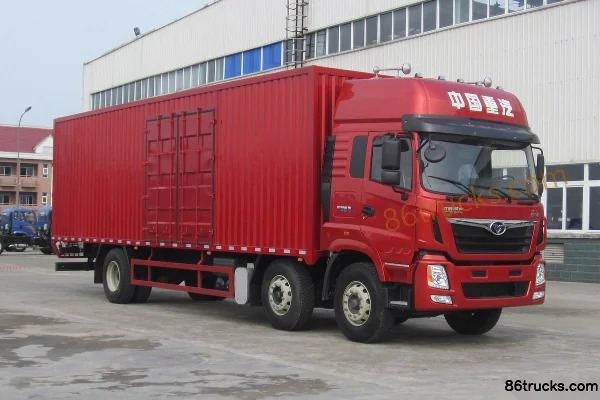 Sinotruk HOWO MANH5 poids lourd 280 ch 6X2(8 roues) camion fourgon 8,6 m Extérieur (3) | 86Trucks