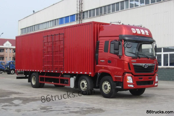 Sinotruk HOWO MANH5 poids lourd 280 ch 6X2(8 roues) camion fourgon 8,6 m Extérieur (2) | 86Trucks