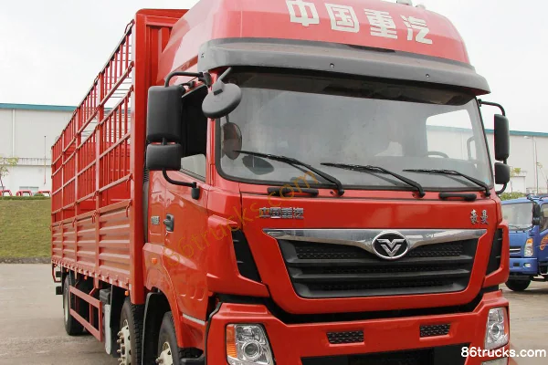 Sinotruk HOWO MANH5 poids lourd 280 ch 6X2(8 roues) camion grille 8,6 m Extérieur (2) | 86Trucks