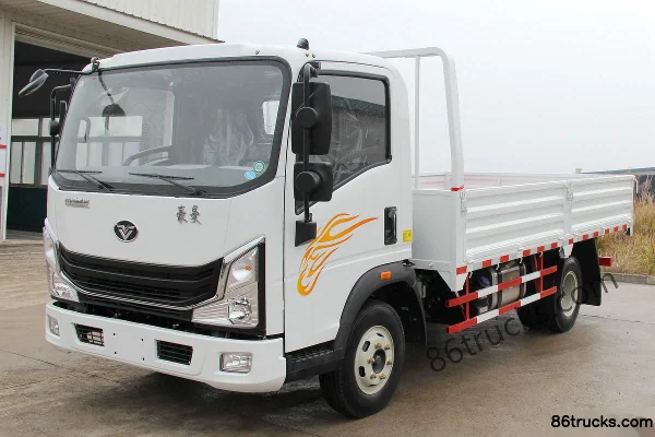 Sinotruk HOWO MANH3 154 hp 4X2(6 wheels) 4.2m single-row flatbed light truck (10-speed) Exterior (3) | 86Trucks