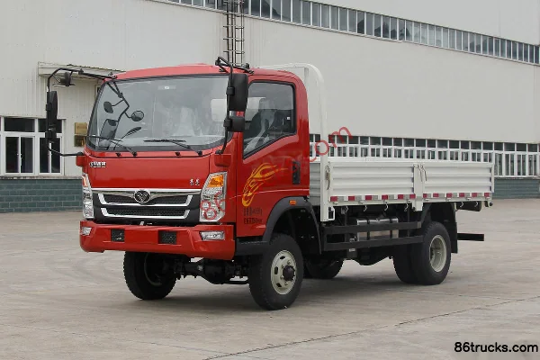 Sinotruk HOWO H3 115hp 4X2(6 wheels) 4.2m single-row flatbed cargo truck (axle ratio 4.875) Exterior (3) | 86Trucks